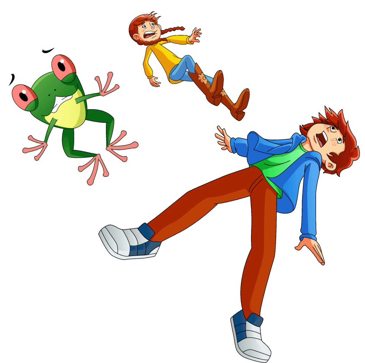 Image of Patrick and Katie thrilling time travel